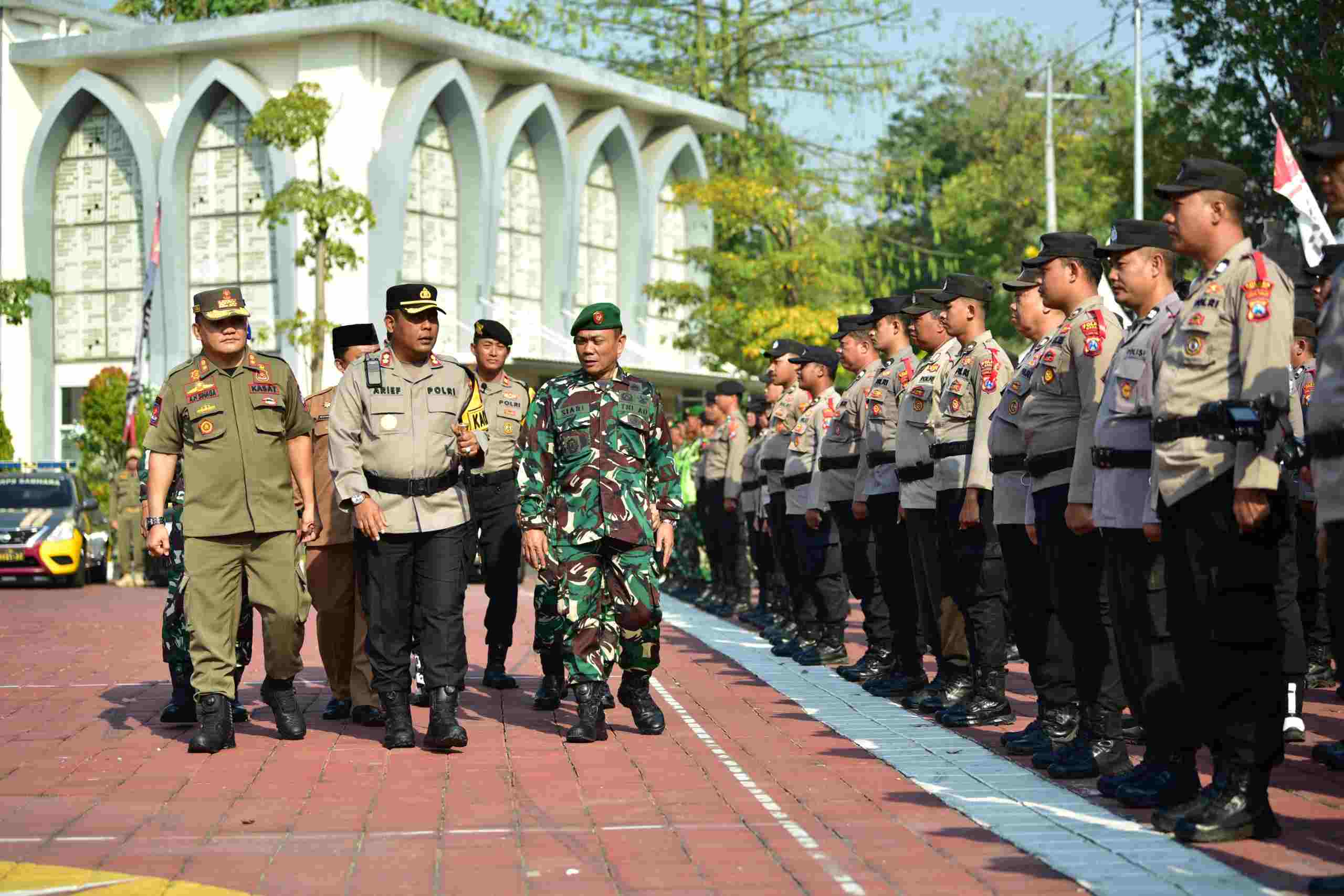 Polres Gresik Gelar Pasukan Operasi Mantap Praja Semeru 2024