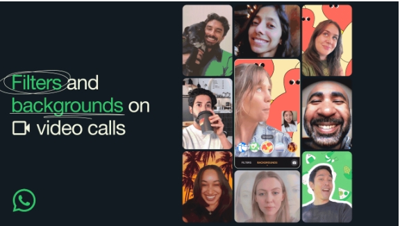 Yuk, Coba Fitur Baru WhatsApp Panggilan Video Calls Gunakan Filter dan Backgrounds