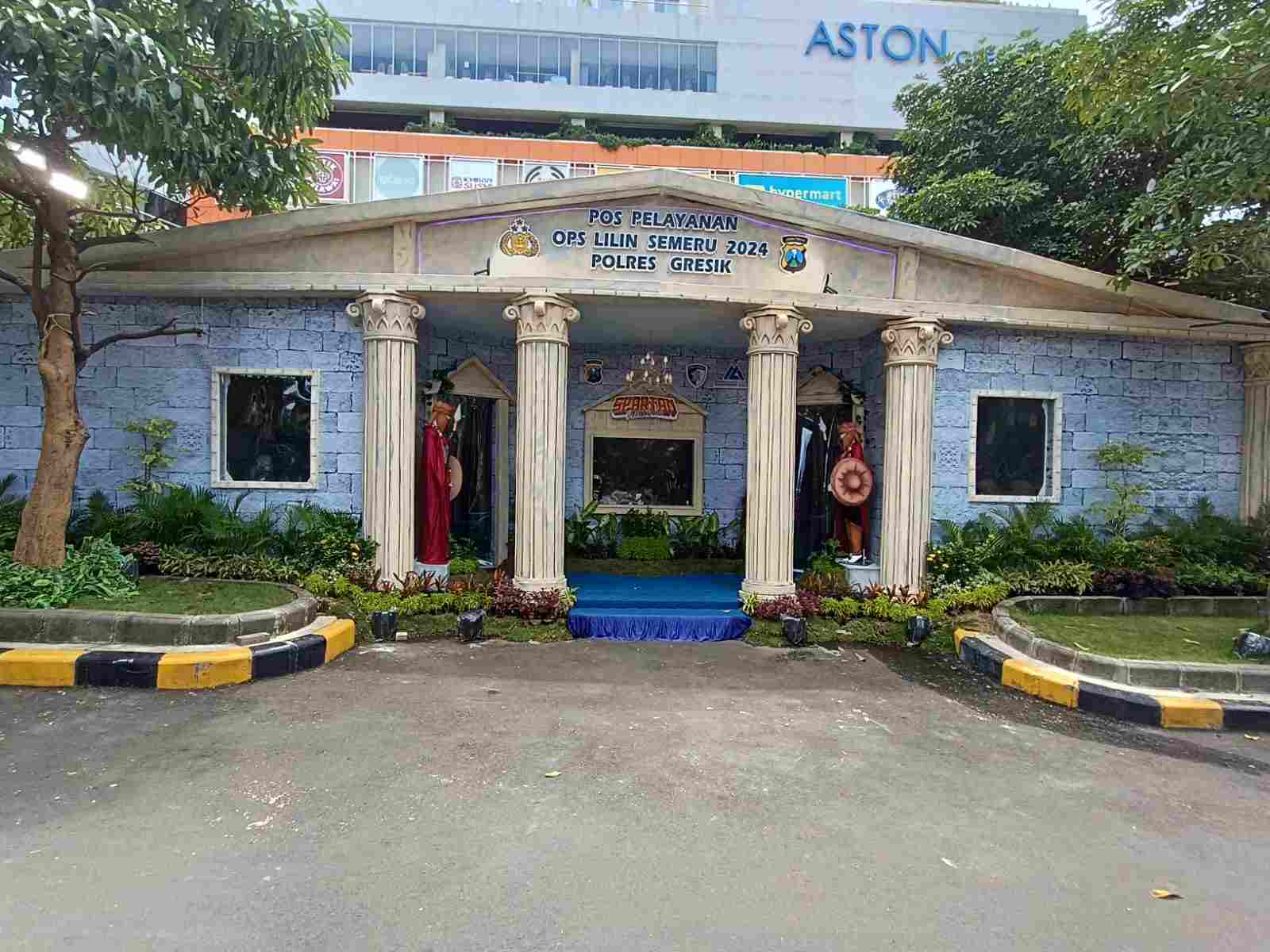 Posyan Ops Lilin Semeru 2024 di Gresik Wujud Pelayanan Maksimal dengan Konsep Spartan