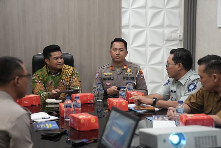 Satlantas Polres Gresik Bersinergi Lima Pilar Keselamatan Lalu Lintas, Penanganan Titik Rawan Kecelakaan