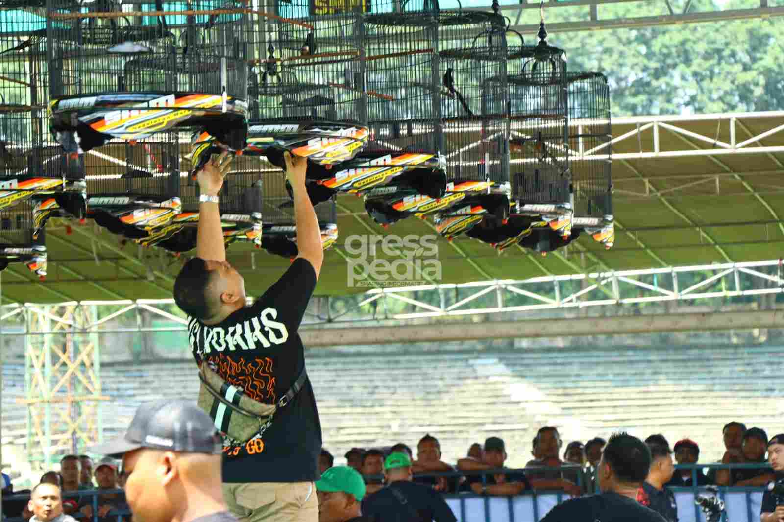 Gresik Sukses Gelar Lomba Burung Berkicau SMM Piala Kapolri Cup 2025