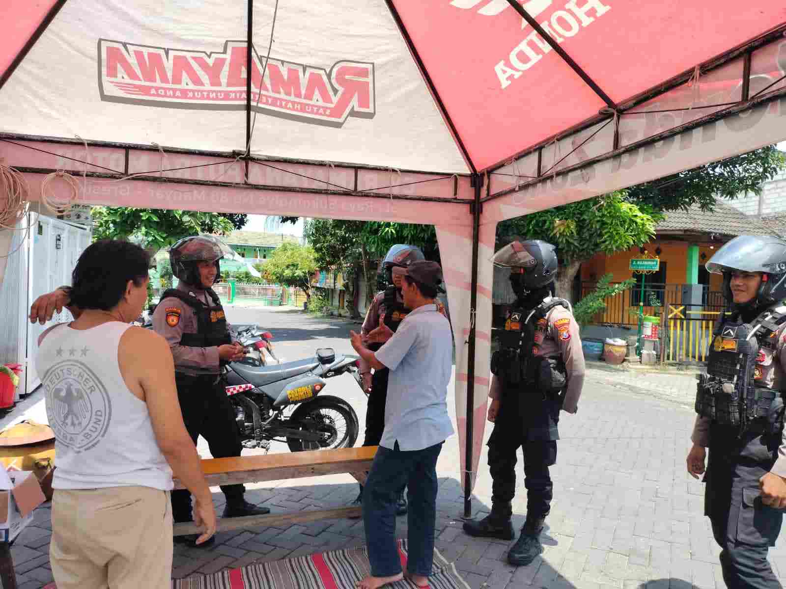 Tim Raimas Kalam Munyeng Polres Gresik Patroli Masif Selama Libur Idul Fitri 1446 H