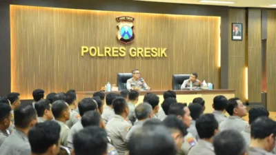 Kapolres Gresik: Bhabinkamtibmas Ujung Tombak Polri dalam Merawat Kepercayaan Masyarakat