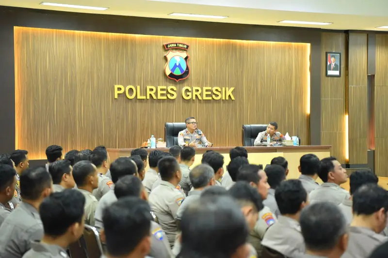 Kapolres Gresik: Bhabinkamtibmas Ujung Tombak Polri dalam Merawat Kepercayaan Masyarakat