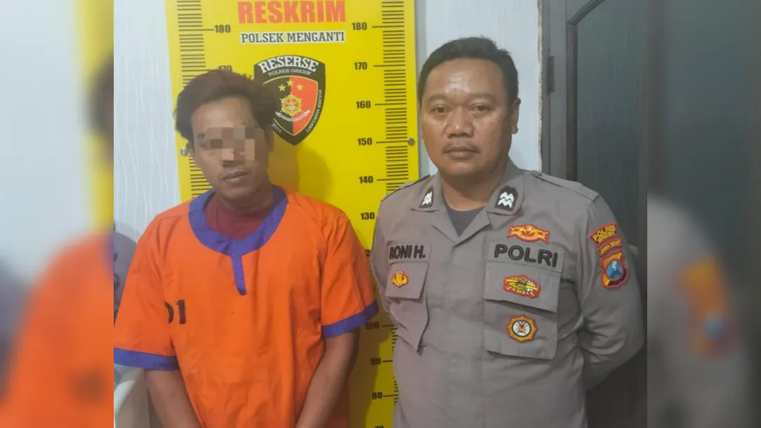 Beraksi di Enam TKP, Polsek Menganti Tangkap Pelaku Curanmor