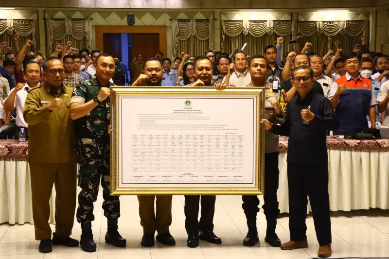 Polres Gresik dan Forkopimda Gelar Rakor, Bakal Tindak Tegas Truk Langgar Jam Operasional