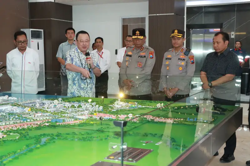 Kapolda Jatim Tinjau Gedung Polri di KEK JIIPE, Pastikan Keamanan Investasi Terjaga