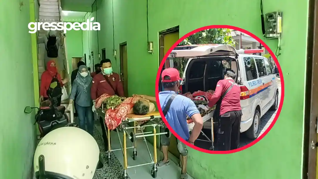 Evakuasi Kilat! Ambulans Gratis Polres Gresik Selamatkan Pasien dari Kos di Kebomas