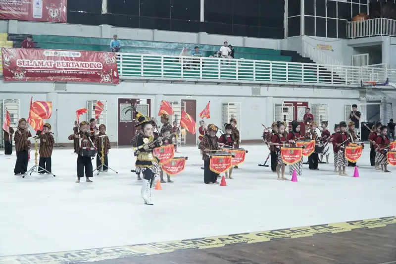 Kapolres Gresik Cup 2025 Resmi Bergulir, Ratusan Peserta Marching Band Tunjukkan Aksi Terbaik