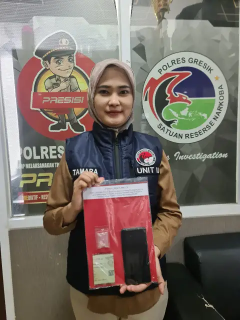 Satresnarkoba Polres Gresik Ungkap Peredaran Sabu di Menganti, Dua Pelaku Diamankan