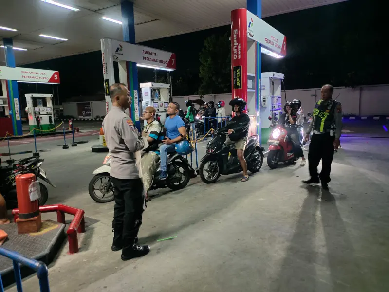 Polresta Sidoarjo Imbau Masyarakat Tidak Panic Buying Soal BBM