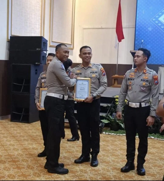Satlantas Polres Gresik Raih Predikat Teraktif 2 dari Polda Jatim, Bukti Konsistensi Kinerja