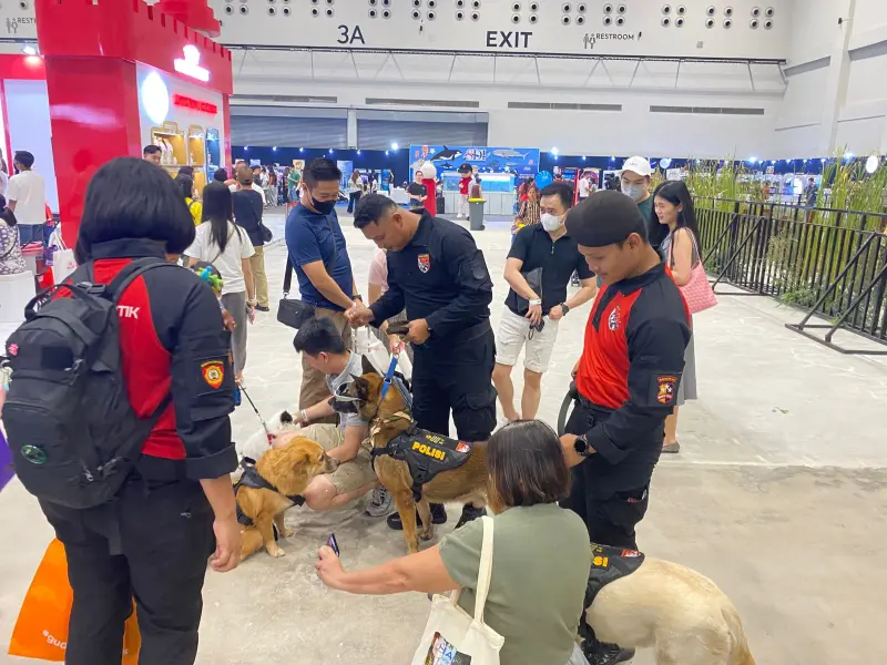 Polisi Satwa K-9 Ramaikan Pet Adventure Wonderland di PIK, Edukasi Masyarakat Disambut Antusias