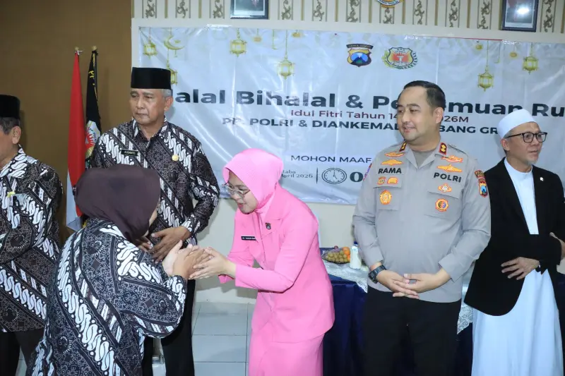 Perkuat Sinergitas, Kapolres Gresik Silaturahmi Bersama Keluarga Besar PP Polri