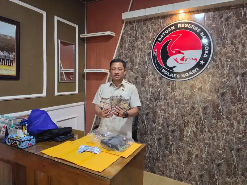 Polres Ngawi Ungkap Peredaran Obat Keras Ilegal, Tersangka dan Ratusan Okerbaya Diamankan