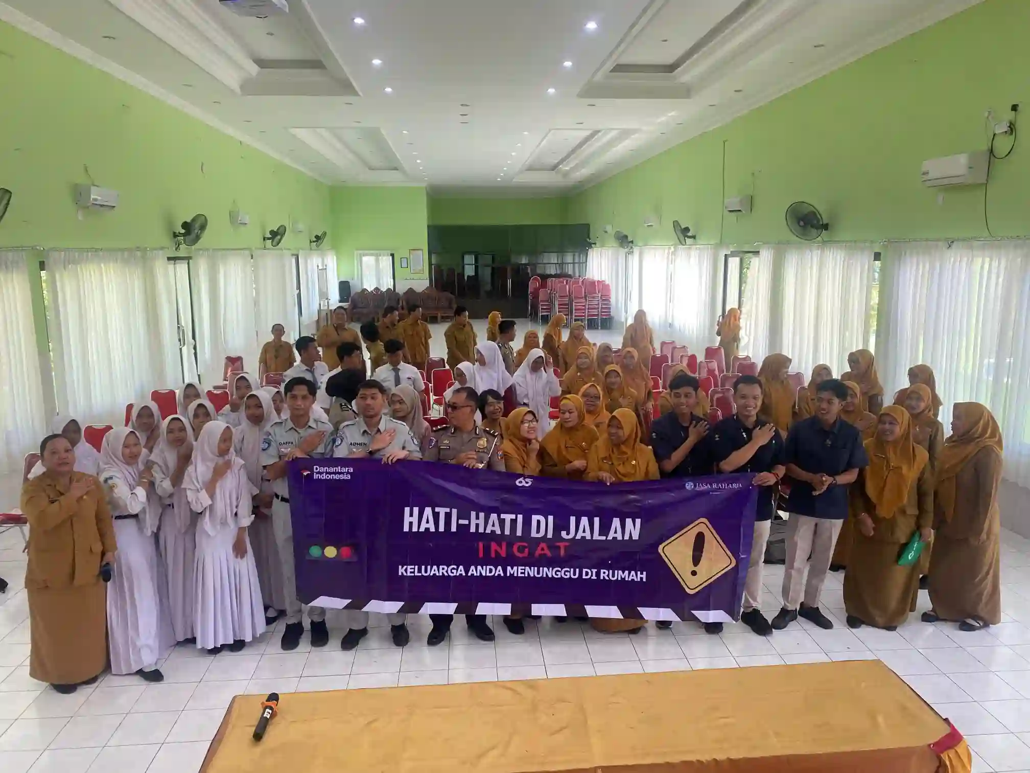 Satlantas Polres Gresik Gencarkan Police Goes To School untuk Tekan Angka Kecelakaan Pelajar