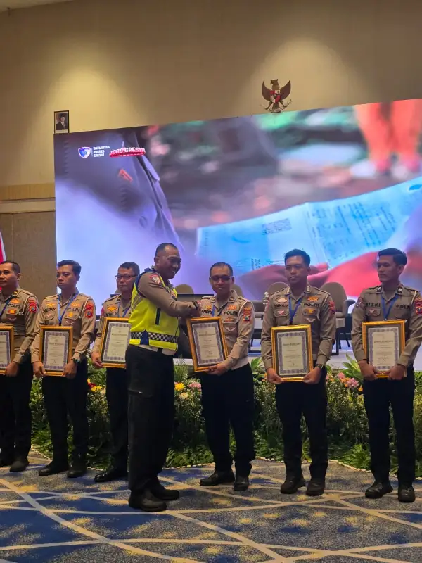 Satlantas Polres Gresik Raih Juara 1 dalam Video Rampcheck se- Jawa Timur