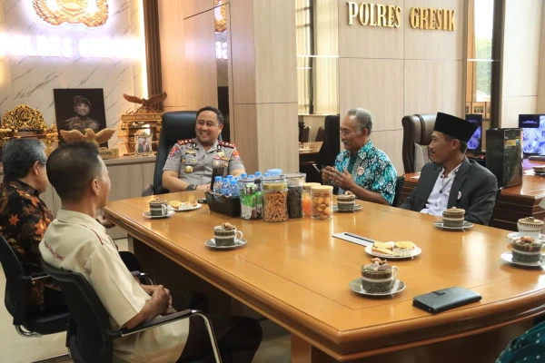 Kapolres Gresik Bersama Formagam Perkuat Sinergi Jaga Toleransi dan Kamtibmas