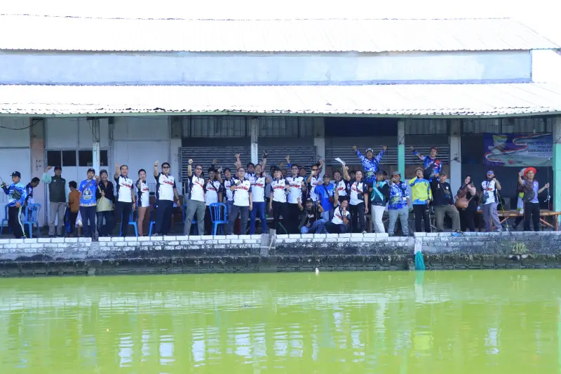 Kapolres Gresik Cup Fishing Championship Meriahkan Hari Bhayangkara ke-80, Pererat Sinergi Polri, Media dan Masyarakat
