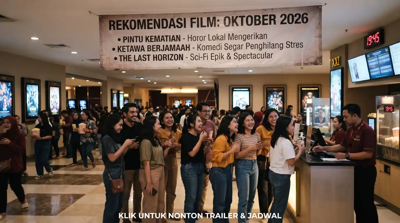 Deretan Film Horor dan Komedi Terbaru Oktober 2026 yang Wajib Masuk Watchlist Akhir Pekan Ini