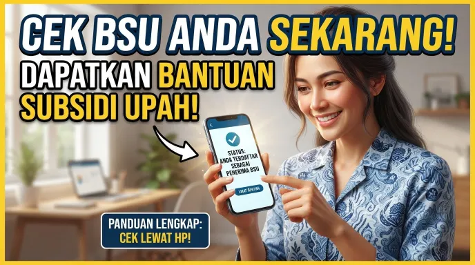 Cara Cek BSU Terbaru: Syarat dan Panduan Lengkap Lewat HP