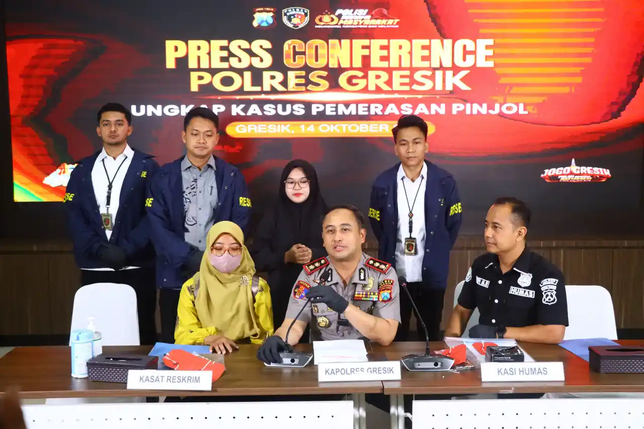 Gerak Cepat Polres Gresik! Korban Pemerasan Pinjol Fiktif di Manyar Dapat Uang Utuh Kembali