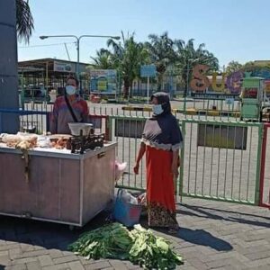 Lebaran Hari Kedua, Pasar Tradisional di Gresik Tutup