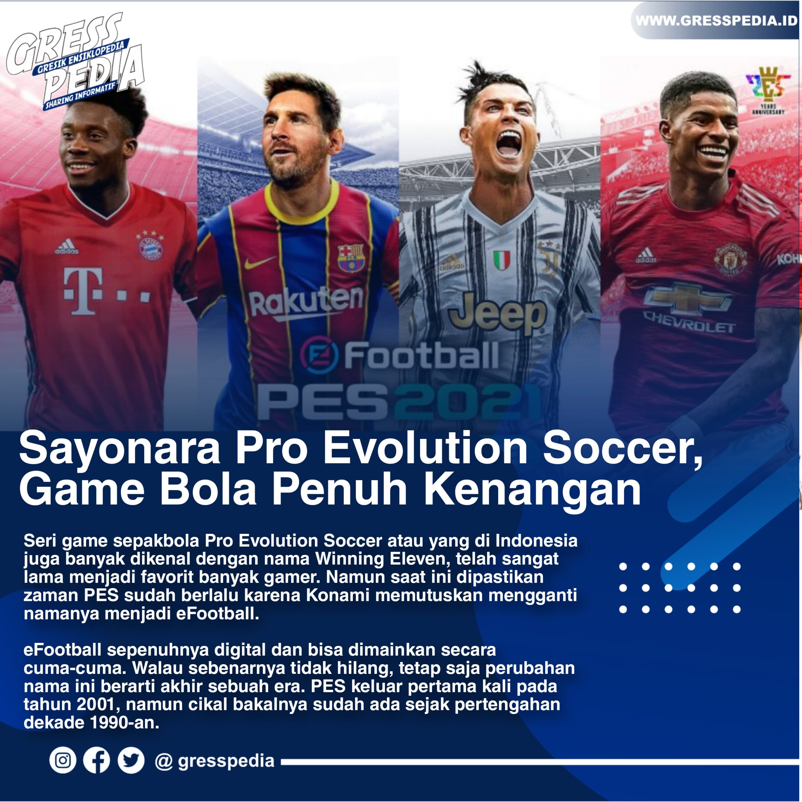 Sayonara Pro Evolution Soccer, Game Bola Penuh Kenangan
