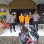 Nyungsep Got, Dua Sejoli asal Surabaya Curi Motor di Masjid Gresik
