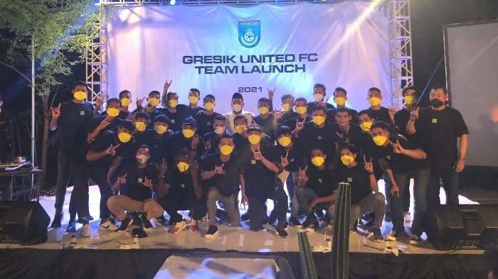 Gresik United Team Launch Menjelang Liga 3 Jawa Timur 2021