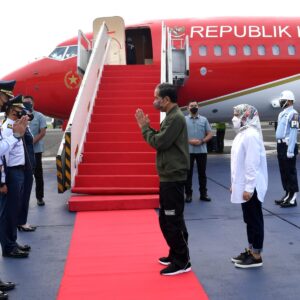 Presiden Jokowi dan Ibu Iriana Kunjungan Kerja ke Nusa Tenggara Barat