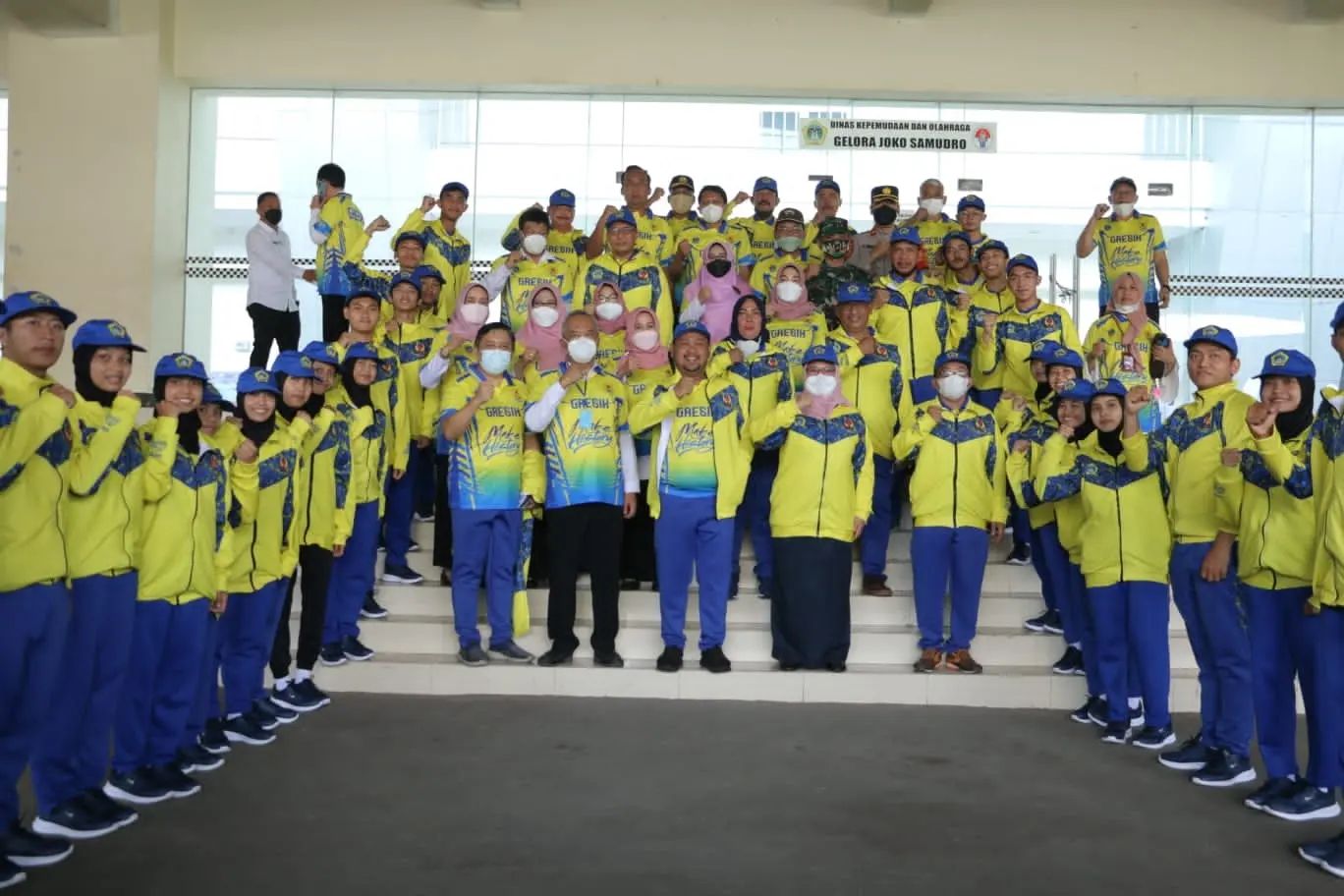 Bupati Gresik Lepas 432 Atlet Untuk Mengikuti Porprov ke 7 Jawa Timur
