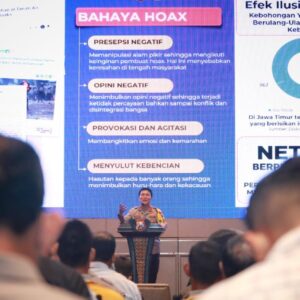 Polda Jatim Gelar Deklarasi Anti Hoax dan Bijak Bermedsos, Diikuti Netizen Jawa Timur