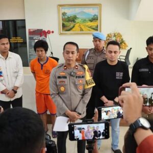 Kurang dari 24 jam, Polres Gresik Gercep Menangkap Pria Bunuh Anak Kandung