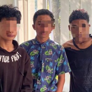 Polres Gresik Amankan Tiga Maling Motor di Pulau Mengare