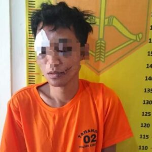Viral Video Maling Bersajam Diringkus Polsek Kebomas