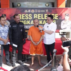 Satreskrim Polres Gresik Ringkus Pria Penjaga Warung Kopi Cabuli Siswi SMA