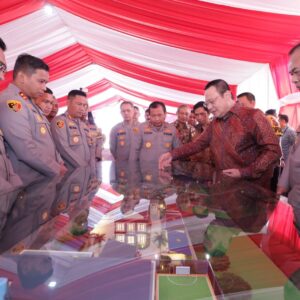 Kapolda Jatim Groundbreaking Pembangunan Polres Kawasan di KEK JIIPE Gresik