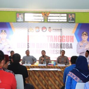Perangi Peredaran Narkoba, Polres Gresik Bentuk Kampung Tangguh Bersih Narkoba