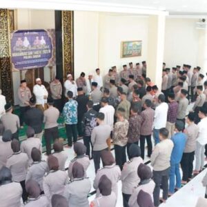 Polres Gresik Gelar Peringatan Maulid Nabi Muhamad SAW 1445 H