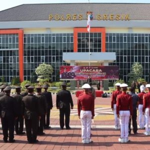 Polres Gresik Gelar Upacara Peringatan Hari Kesaktian Pancasila 2023
