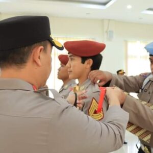 Kapolres Gresik Terima Akpol TK IV/Batalyon Satya Dharma Magang Di Polres Gresik