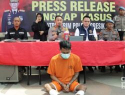 Polres Gresik Ringkus Penjambret yang Tewaskan Korban Wanita