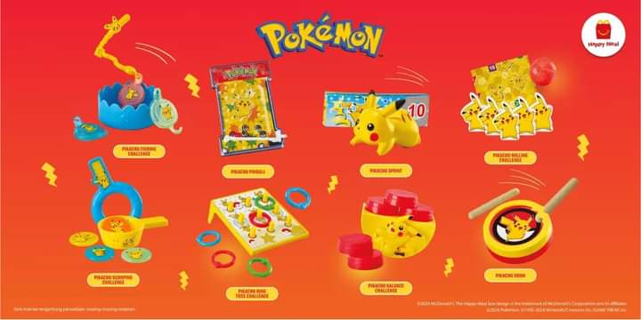 Promo Happy Meal McD Januari-Februari 2024 dapat Pokémon