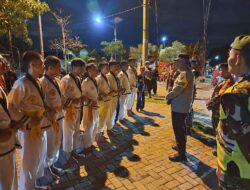 Jaga Situasi, Polres Gresik Terus Patroli Sambangi Perguruan Silat