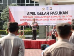 Polres Gresik Gelar Operasi Keselamatan Semeru 2024