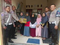Satlantas Polres Gresik Berbagi Kebahagiaan di Yayasan Fadhillah