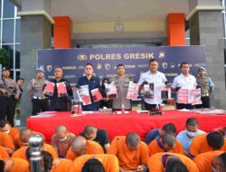 Rilis Polres Gresik Berhasil Ungkap Kasus Judi hingga Narkoba November 2024