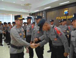 Polres Gresik Sukseskan Pelatihan Bintara Polri Gelombang II 2024