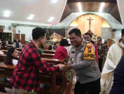 Patroli Skala Besar, Forkopimda Gresik Pastikan Keamanan dan Kenyamanan Ibadah Natal